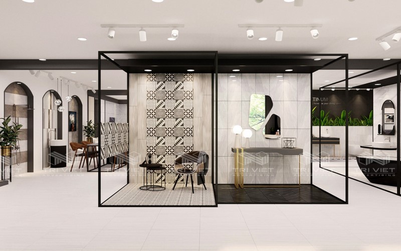 thi cong showroom gia re mau moi