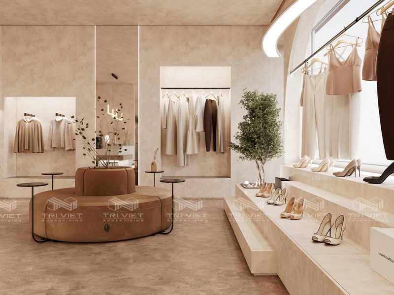 showroom trưng bày sản phẩm