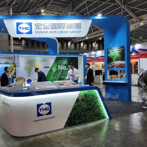 Làm Gian Hàng Triển Lãm Quốc Tế Đẹp Hiện Đại Uy Tín Giá Rẻ