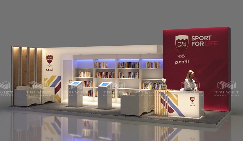lắp đặt booth triển lãm ở đâu