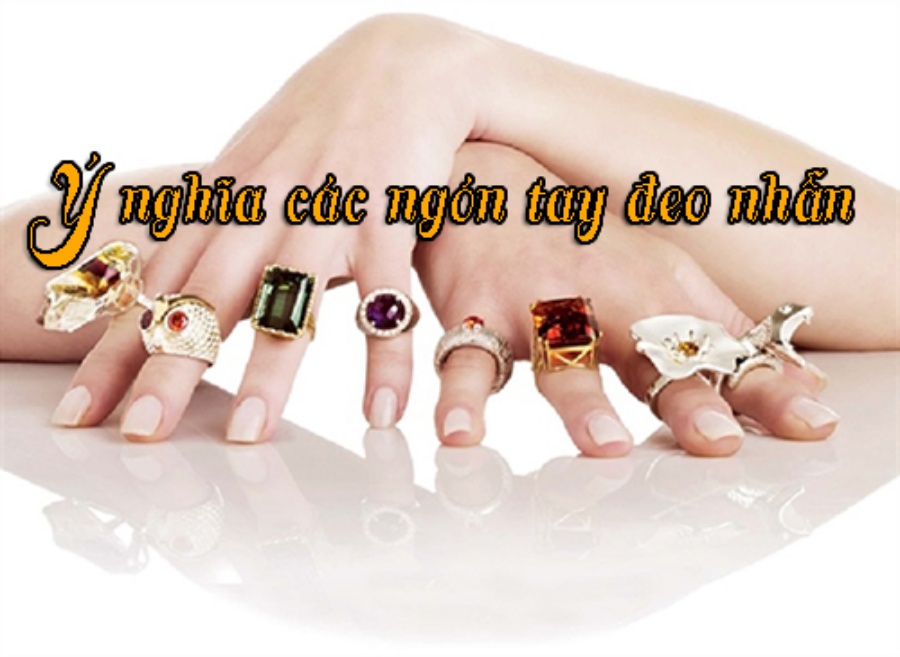 y nghia cac ngon tay deo nhan