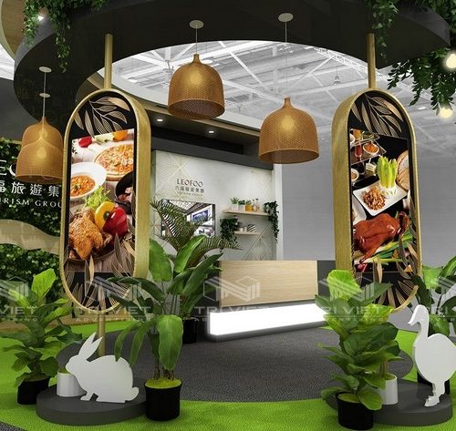 Gian Hàng Hội Chợ Thực Phẩm Thiết Kế Đẹp, Tối Ưu Hiệu Quả