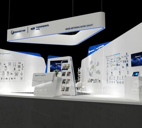 Làm Gian Hàng Triển Lãm Quận 4 Ấn Tượng Thu Hút Giá Ưu Đãi