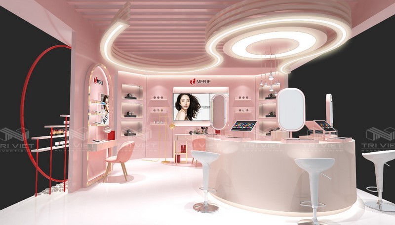 thi công nội thất shop review