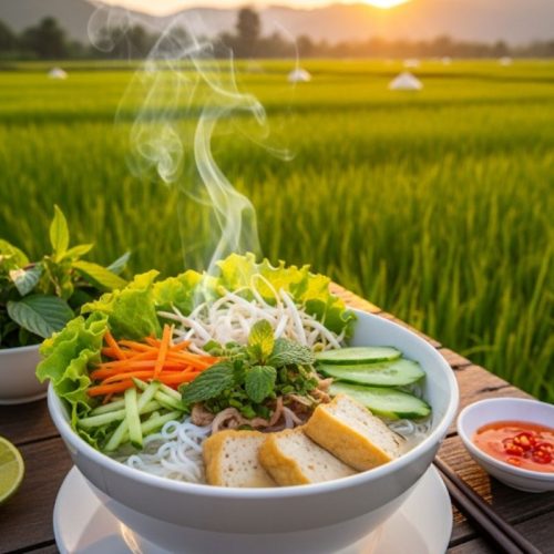 Cách Nấu Bún Nước Lèo Chay Mang Vị Chay Đậm Đà Hương Quê