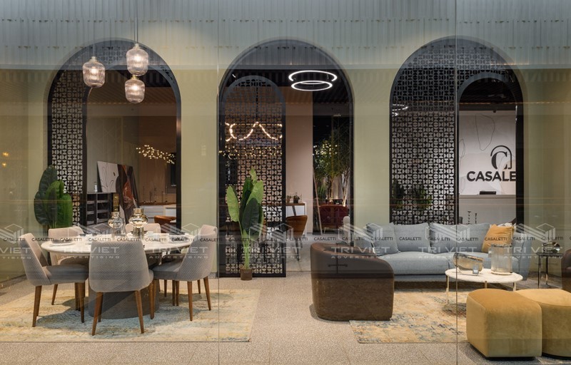 công ty thiết kế showroom hiện đại