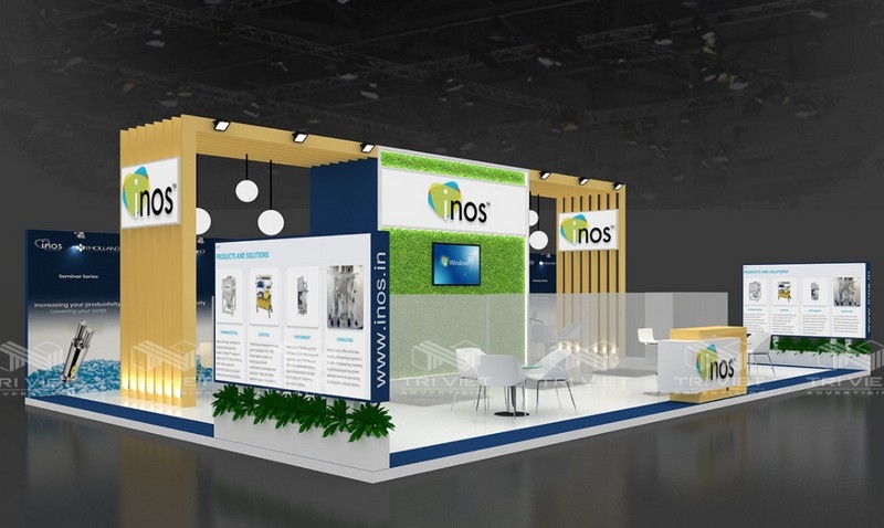 nơi làm gian hàng triển lãm giá rẻ