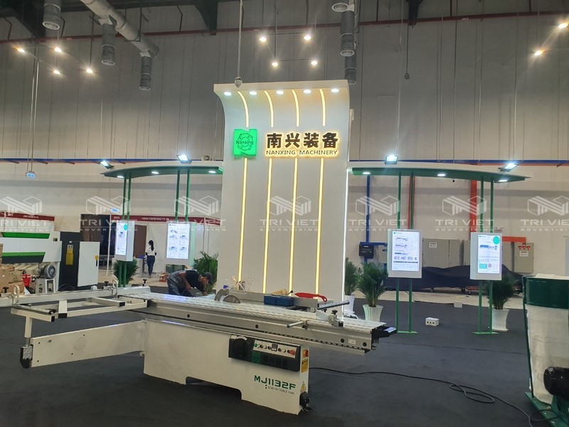 nơi làm gian hàng triển lãm dịch vụ