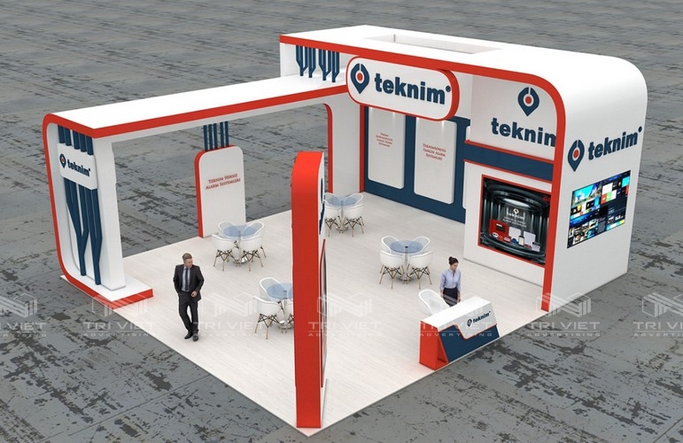 sản xuất gian hàng hội chợ giá rẻ
