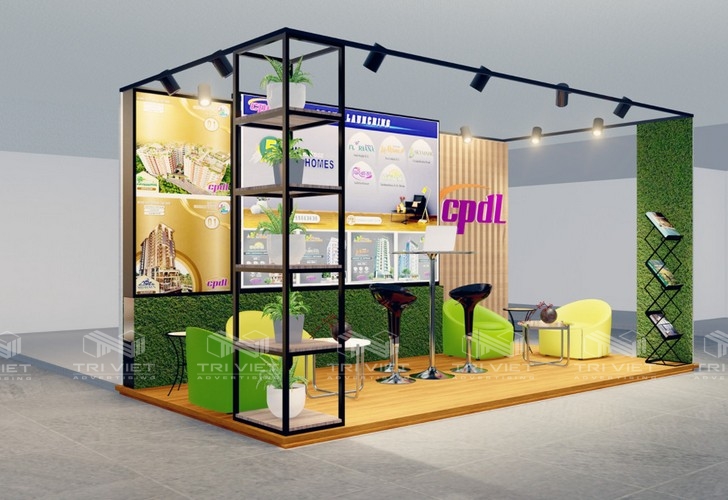 báo giá gian hàng hội chợ giá rẻ