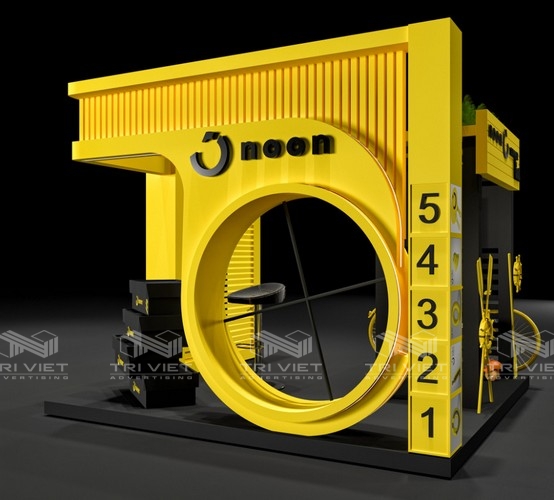 gian hàng triển lãm quốc tế hiện đại