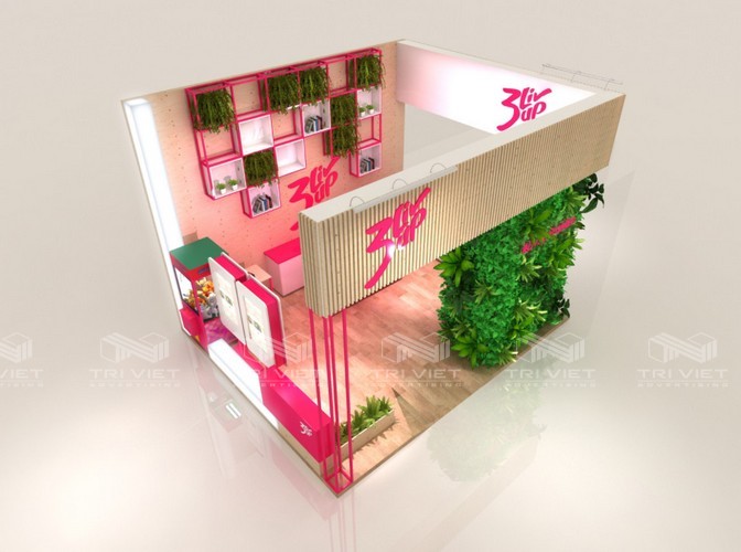 đơn vị thiết kế và thi công shop