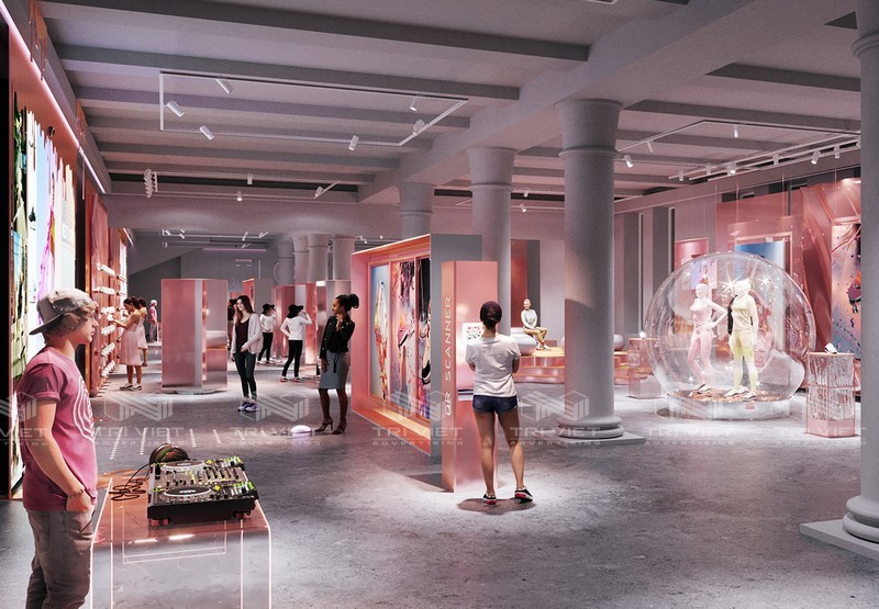 công ty thiết kế showroom giá rẻ