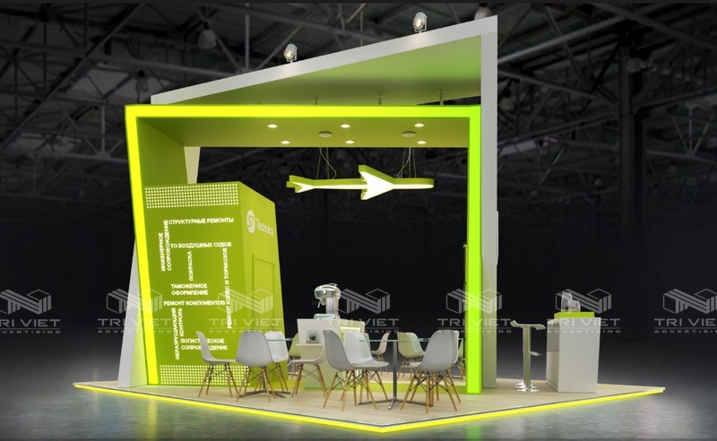 gian hàng triển lãm quốc tế đẹp