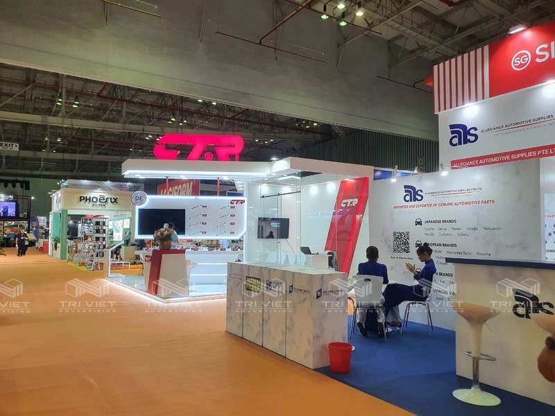 nơi làm gian hàng triển lãm kinh doanh