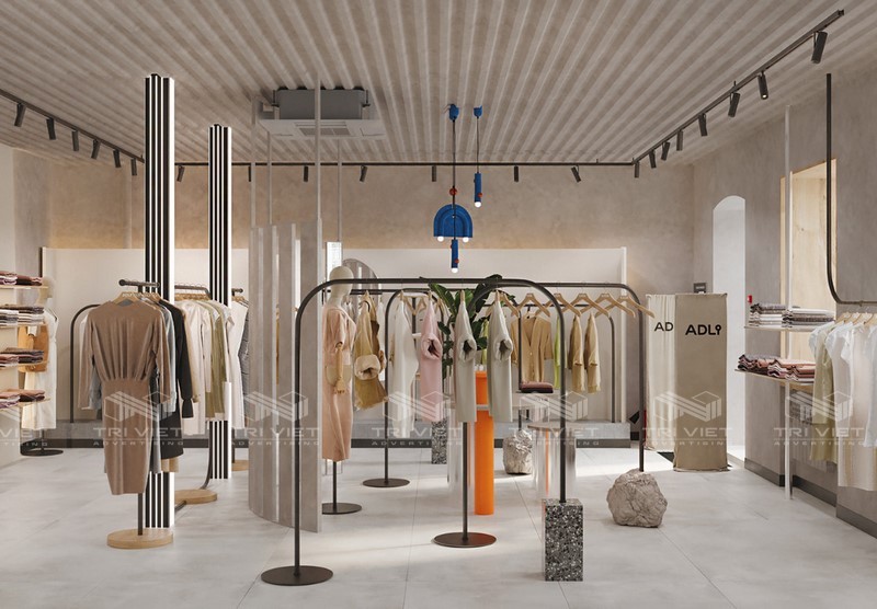 thi công nội thất shop