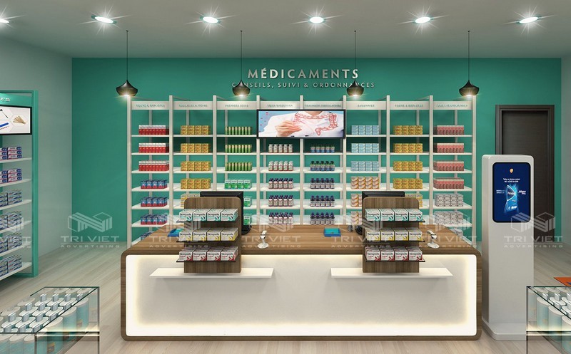 thiết kế và thi công shop giá rẻ