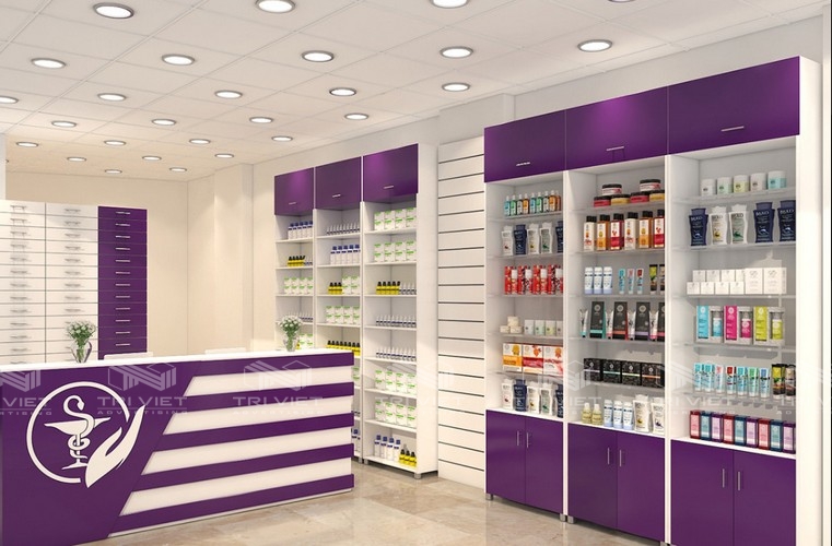 địa chỉ thi công shop giá rẻ