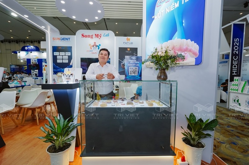 thue gian hang trien lam dep