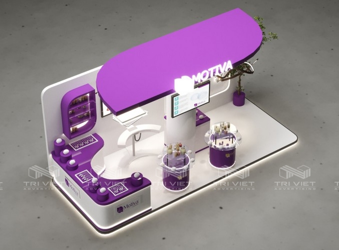 ở đâu gian hàng triển lãm đẹp