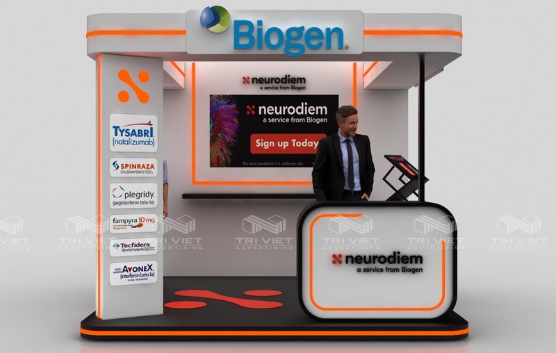 dịch vụ gian hàng triển lãm đẹp      