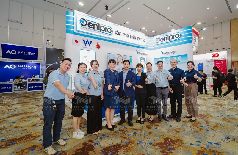 gian hang hoi cho trien lam