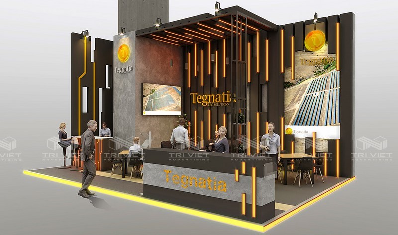 thi công gian hàng hội chợ giá rẻ