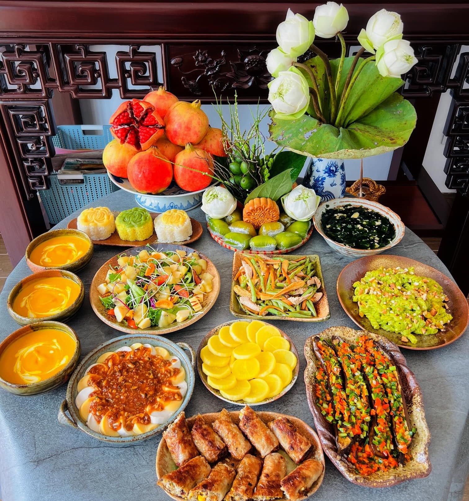 mam cung chay de lam tai nha