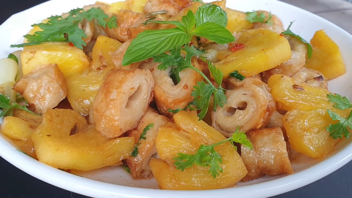 mi can xao chua ngot