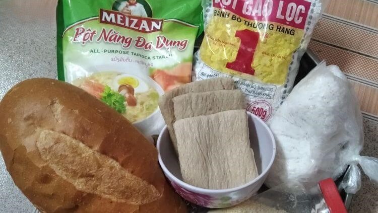 nguyen lieu heo quay chay