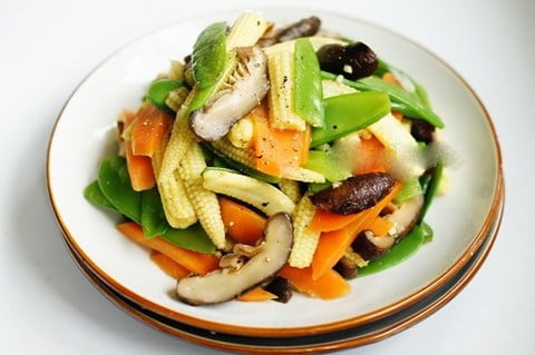 nhung mon an chay don gian