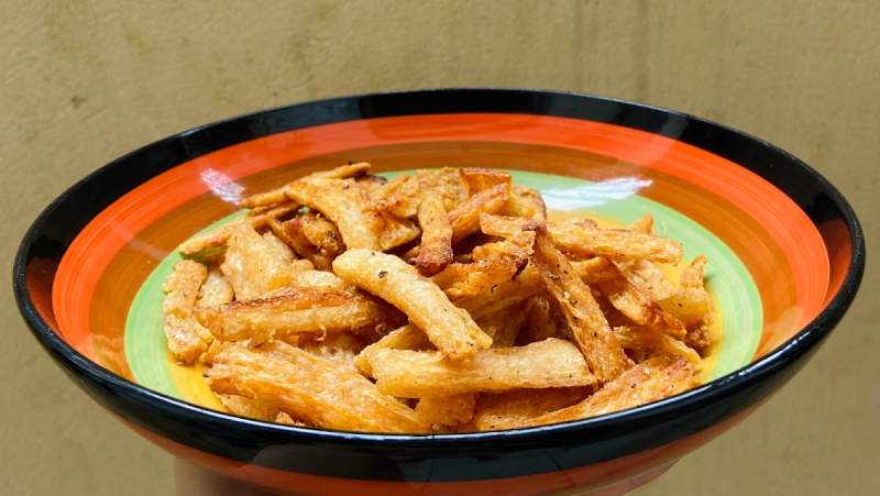 cách làm sườn non chay chiên giòn