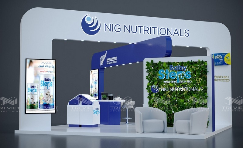 giá gian hàng triển lãm đẹp