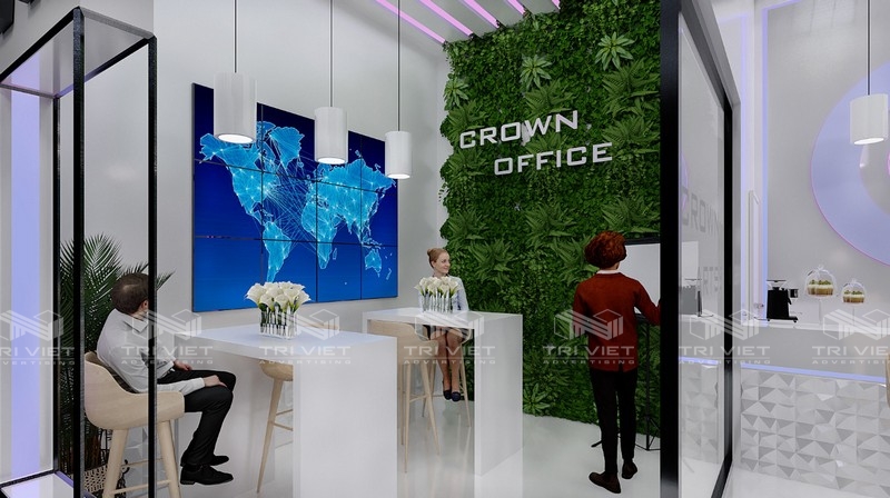 gian hàng triển lãm đẹp