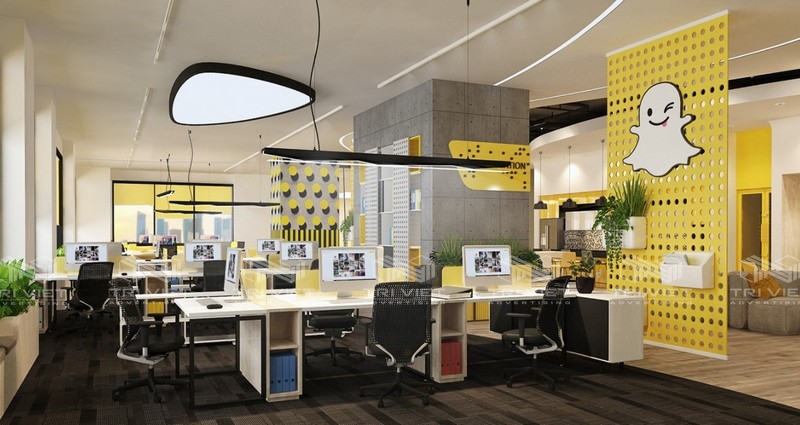 thiết kế văn phòng làm việc