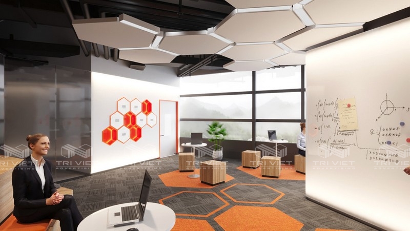 mẫu phòng làm việc đẹp