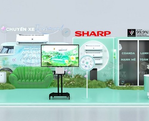 Chuyên Làm Gian Hàng Hội Chợ – Thiết Kế Đẹp, Ấn Tượng