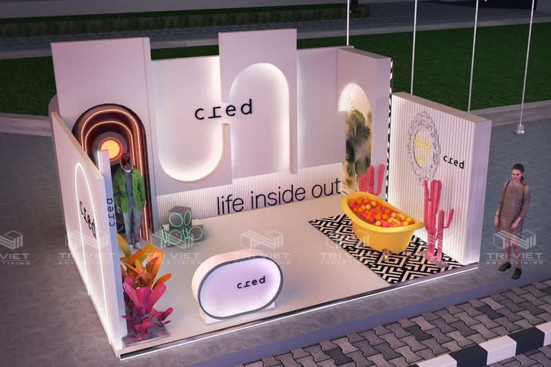 cho thuê gian hàng triển lãm đẹp