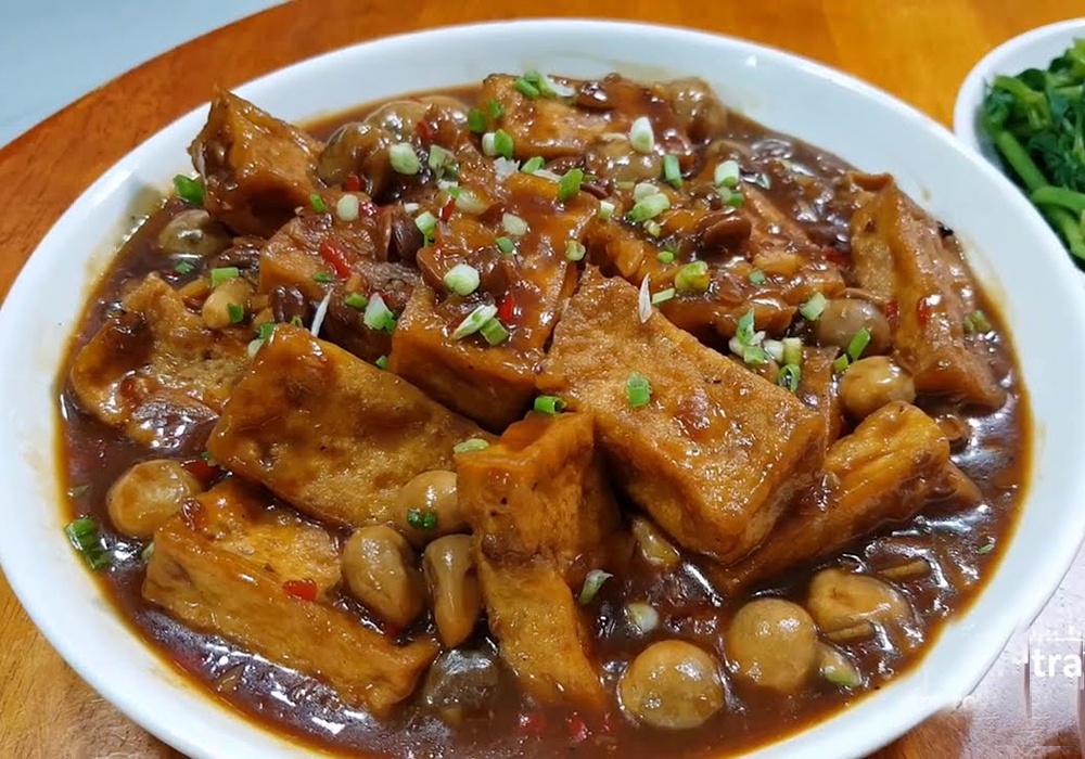 dau hu kho tau chay
