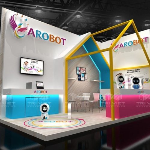 Thiết Kế Gian Hàng Triển Lãm Ấn Tượng Thu Hút Mọi Ánh Nhìn