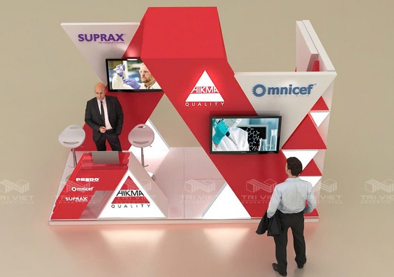 hình ảnh gian hàng hội chợ