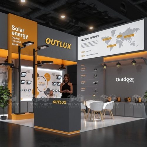 Thi Công Gian Hàng Sự Kiện Công Nghệ Nâng Tầm Doanh Nghiệp