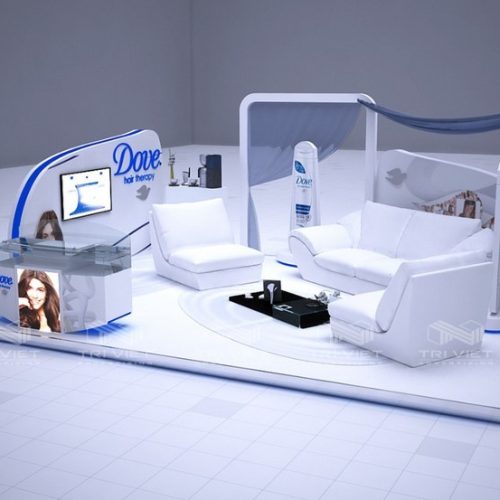 Thiết Kế Triển Lãm Mỹ Phẩm Giúp Tăng Nhận Diện & Doanh Số