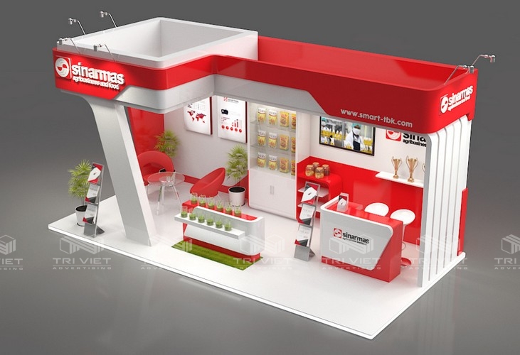 giá thuê gian hàng hội chợ