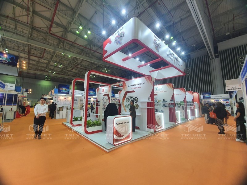 trang trí gian hàng triển lãm sự kiện