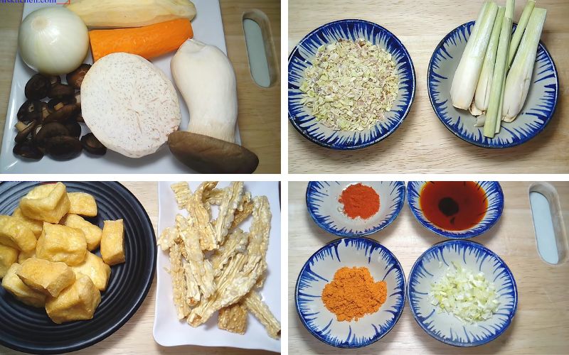 nguyen lieu nau ca ri chay