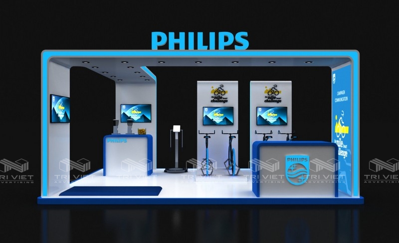 thi công trọn gói gian hàng hội chợ