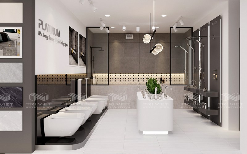 thi cong showroom gia re chat luong