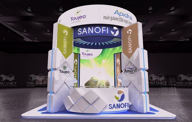 thi công gian hàng hội chợ triển lãm