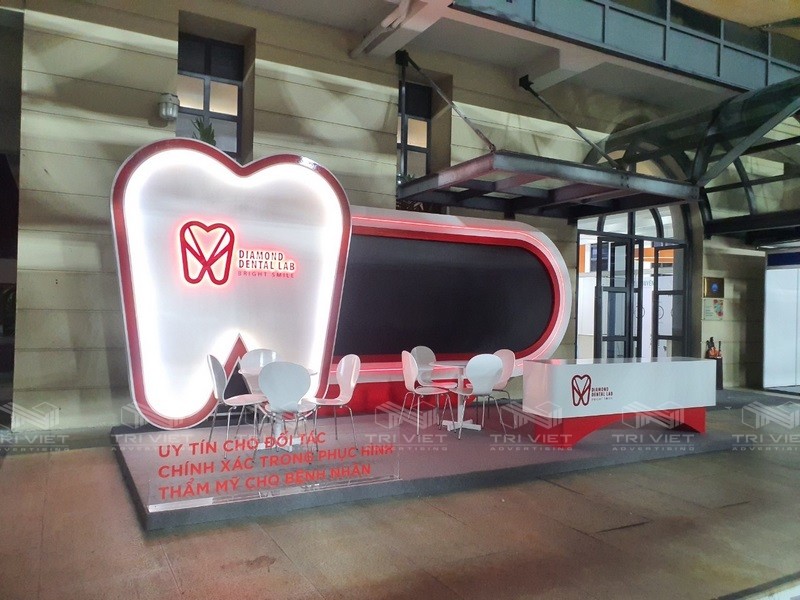 thiet ke gian hang trien lam gia tot